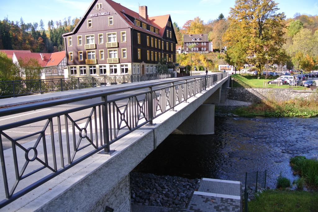 Ferienwohnungen Treseburg "Zur Bodehexe" Thale Exterior foto