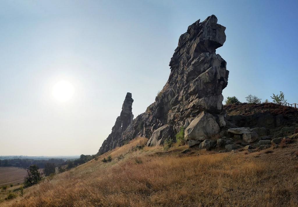 Ferienwohnungen Treseburg "Zur Bodehexe" Thale Exterior foto