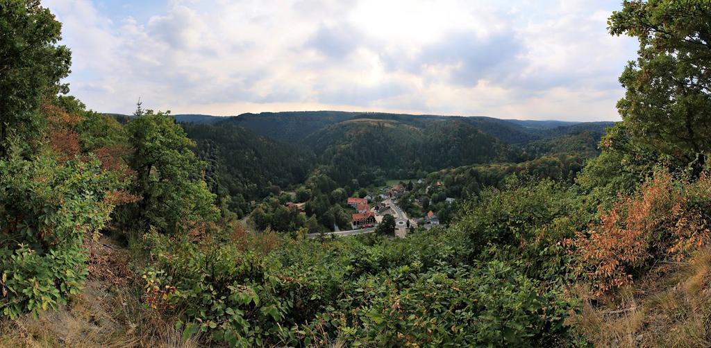 Ferienwohnungen Treseburg "Zur Bodehexe" Thale Exterior foto